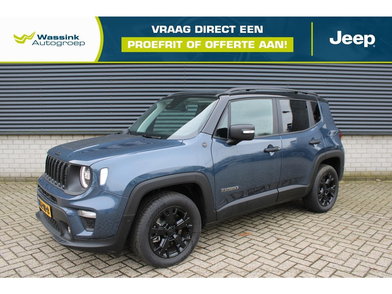 Jeep Renegade 4xe 240pk PHEV 4WD Automaat North Star | Winte, Auto's, Jeep, Automaat, Gebruikt, Automatische klimaatregeling, 4 cilinders