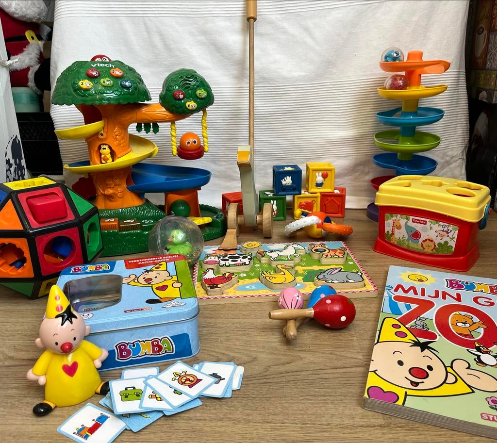 Grote speelgoedset: Vtech, Nijntje, Little Dutch, Bumba, Ophalen, Gebruikt, Overige typen, Met geluid