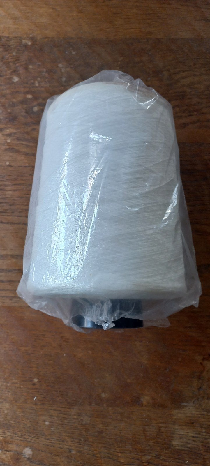 Grote klos wit garen 1500 gram - Ideaal voor haken, Ophalen of Verzenden