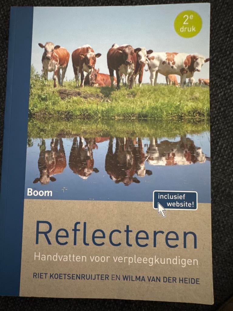 Reflecteren: Handvatten voor verpleegkundigen (2e druk), Boeken, Ophalen of Verzenden, Gamma, Gelezen, HBO