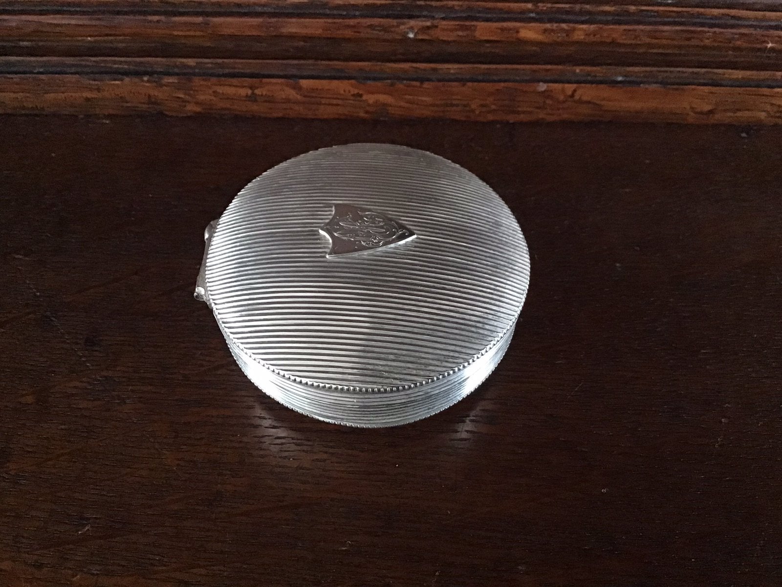 Zilver pepermuntdoosje P.Kuulenburg Schoonhoven 1818, Ophalen of Verzenden, Zilver