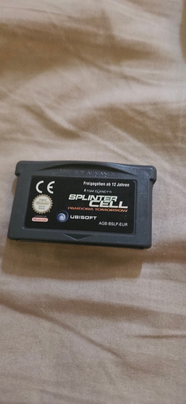 splinter cell gba, 1 speler, Ophalen of Verzenden, Zo goed als nieuw, Vanaf 3 jaar