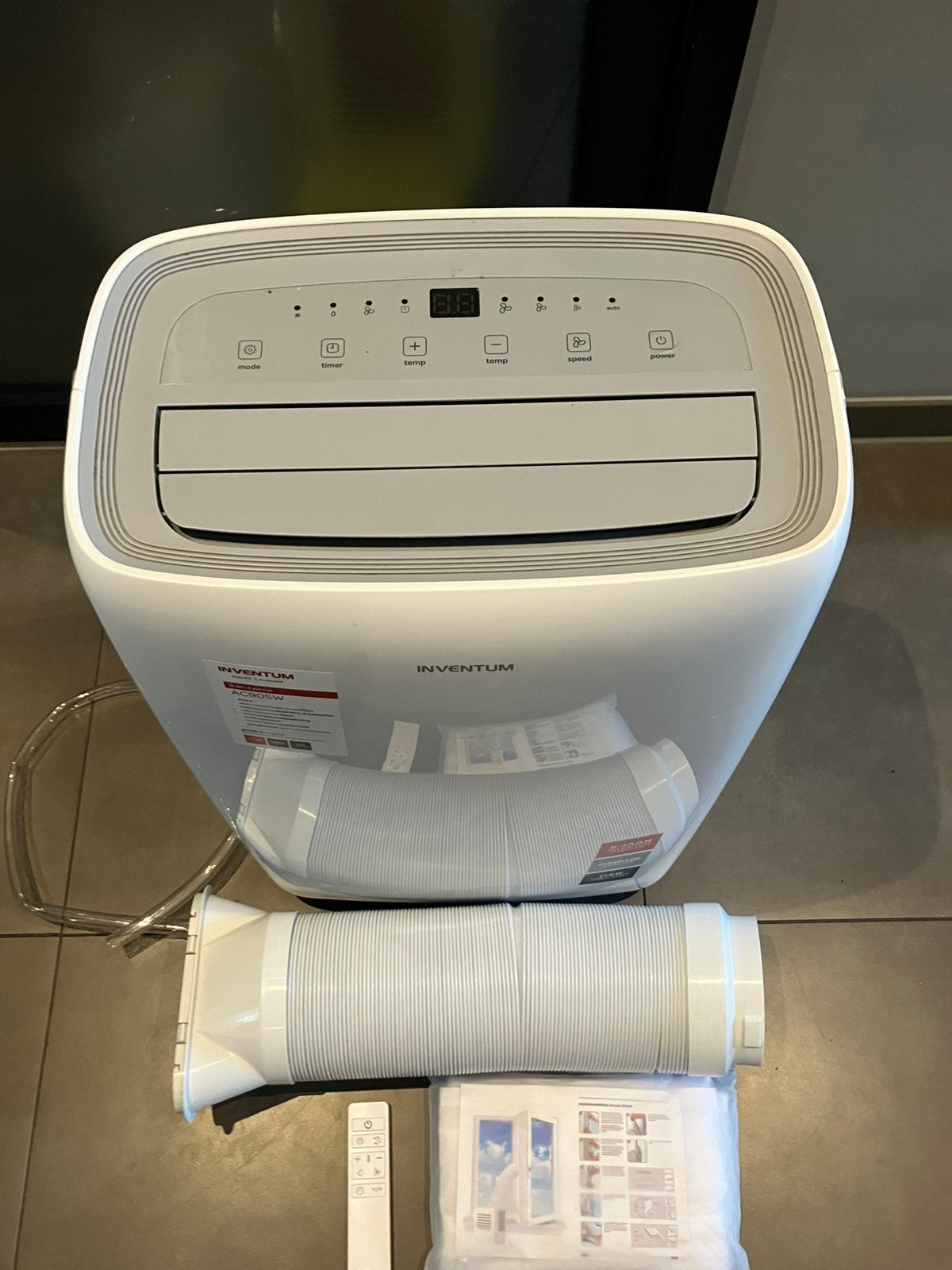 Mobiele airco zgan, Ophalen, Timer, 3 snelheden of meer, Zo goed als nieuw
