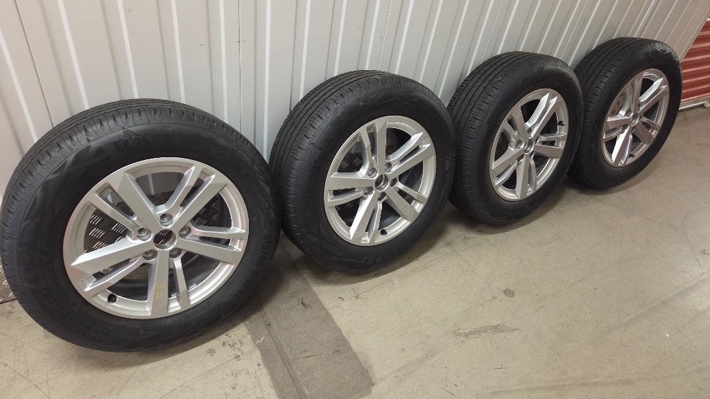 Audivelgen met zomerbanden, Ophalen, Banden en Velgen, 17 inch, Personenwagen