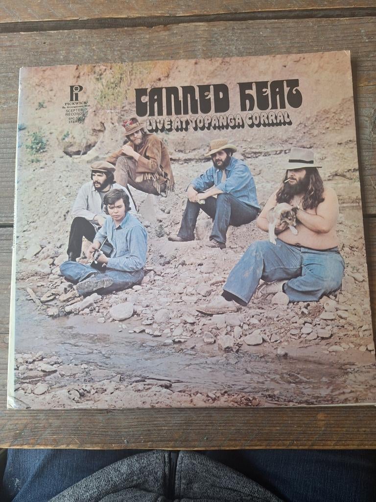 Canned Heat - Live at Topanga Corral(1971)USA, Cd's en Dvd's, Ophalen of Verzenden, 1970 - 1979, Gebruikt, 12 inch