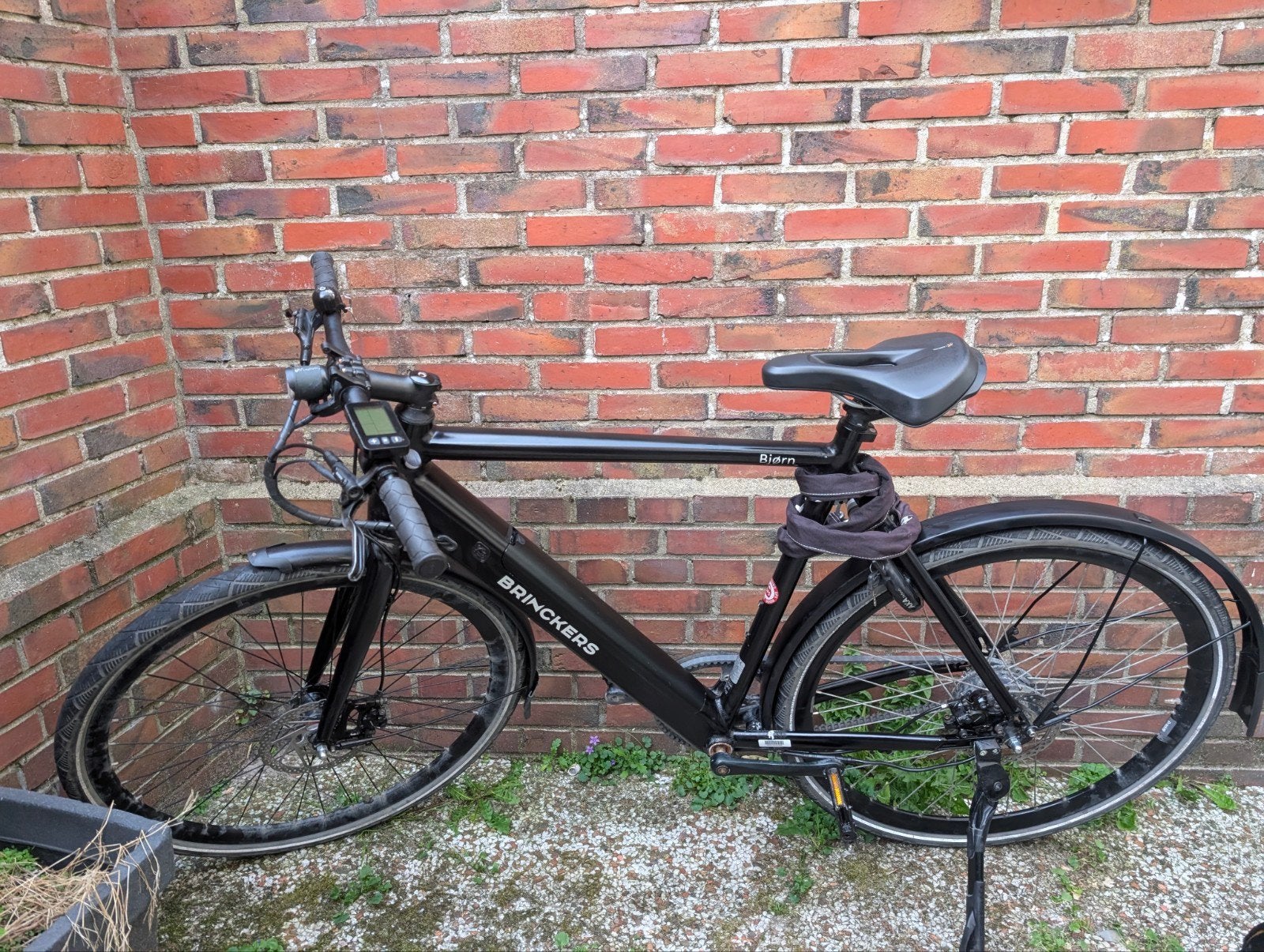 Electrische fiets Brinckers Bjorn nette fiets + Oplader, Ophalen, Gebruikt, 30 tot 50 km per accu, Overige merken