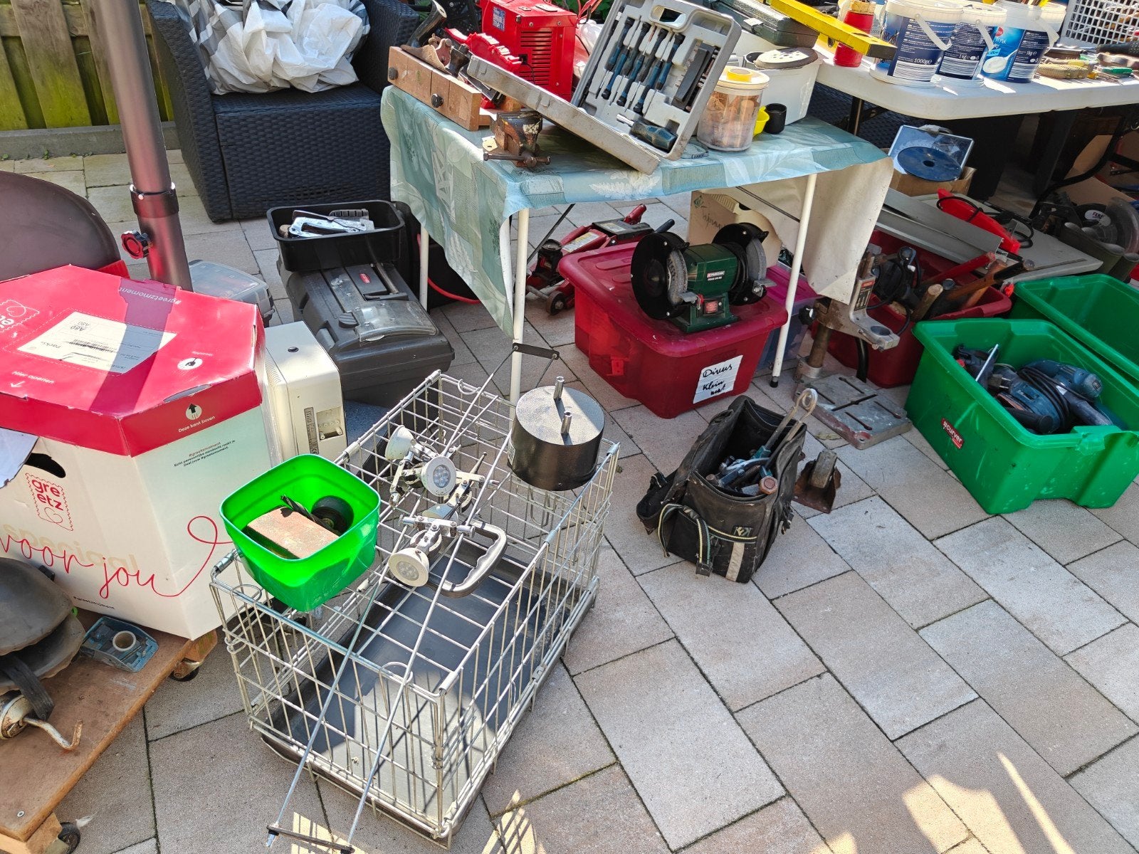 Foto 4 van Grote schuur opruiming: Gereedschap en meer!