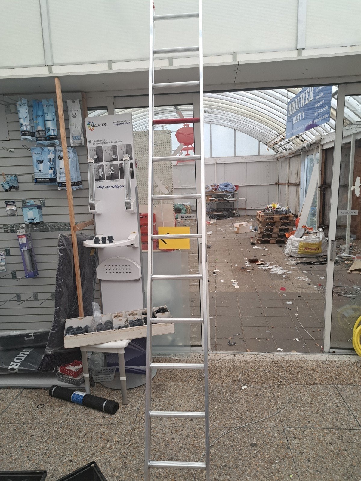Nieuwe Altrex Steekladder - Ongebruikt en Direct Leverbaar, Ophalen of Verzenden, Nieuw, Ladder, 2 tot 4 meter