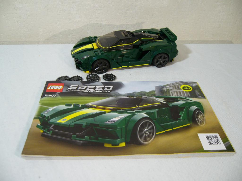 Lego Speed Champions 76907 Lotus Evija, Gebruikt, Lego, Speed Champions, Ophalen of Verzenden