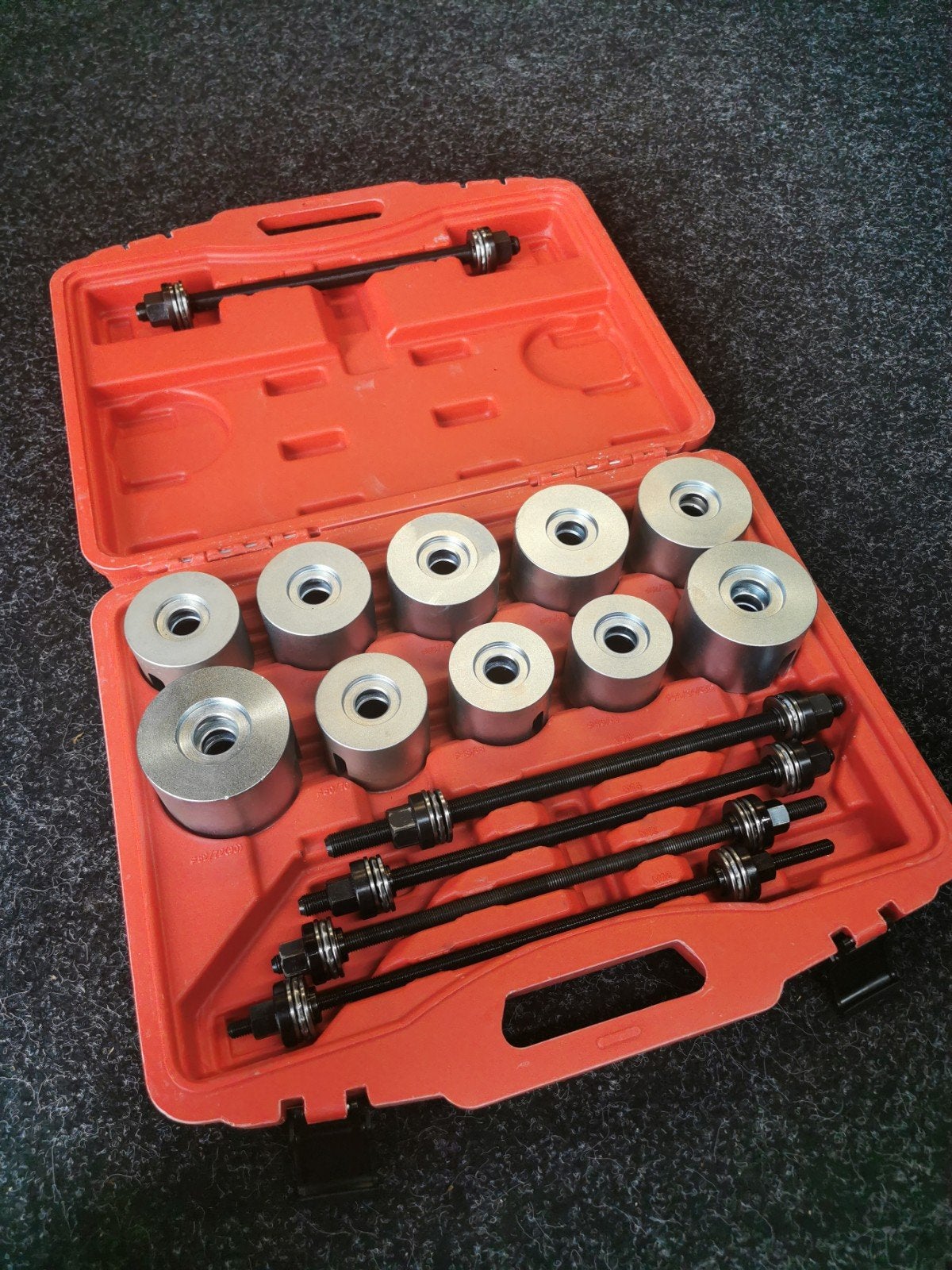 HBM Silentlager Draagarm rubber Demontage / Montageset, Auto diversen, Ophalen, Nieuw