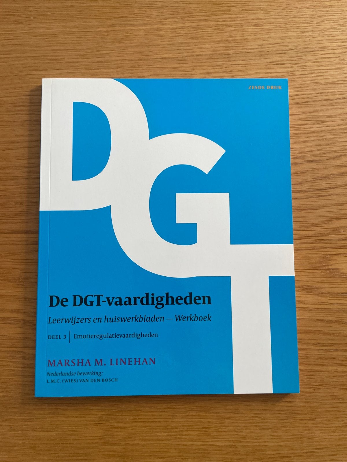 De DGT-vaardigheden Werkboek Deel 3 Emotieregulatievaardighe, Ophalen of Verzenden, Gamma, Nieuw, HBO