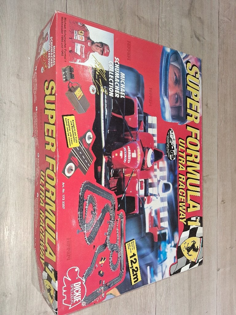 Michael Schumacher Ferrari F1 Racebaan, Overige merken, Gebruikt, Auto, Groter dan 1:32