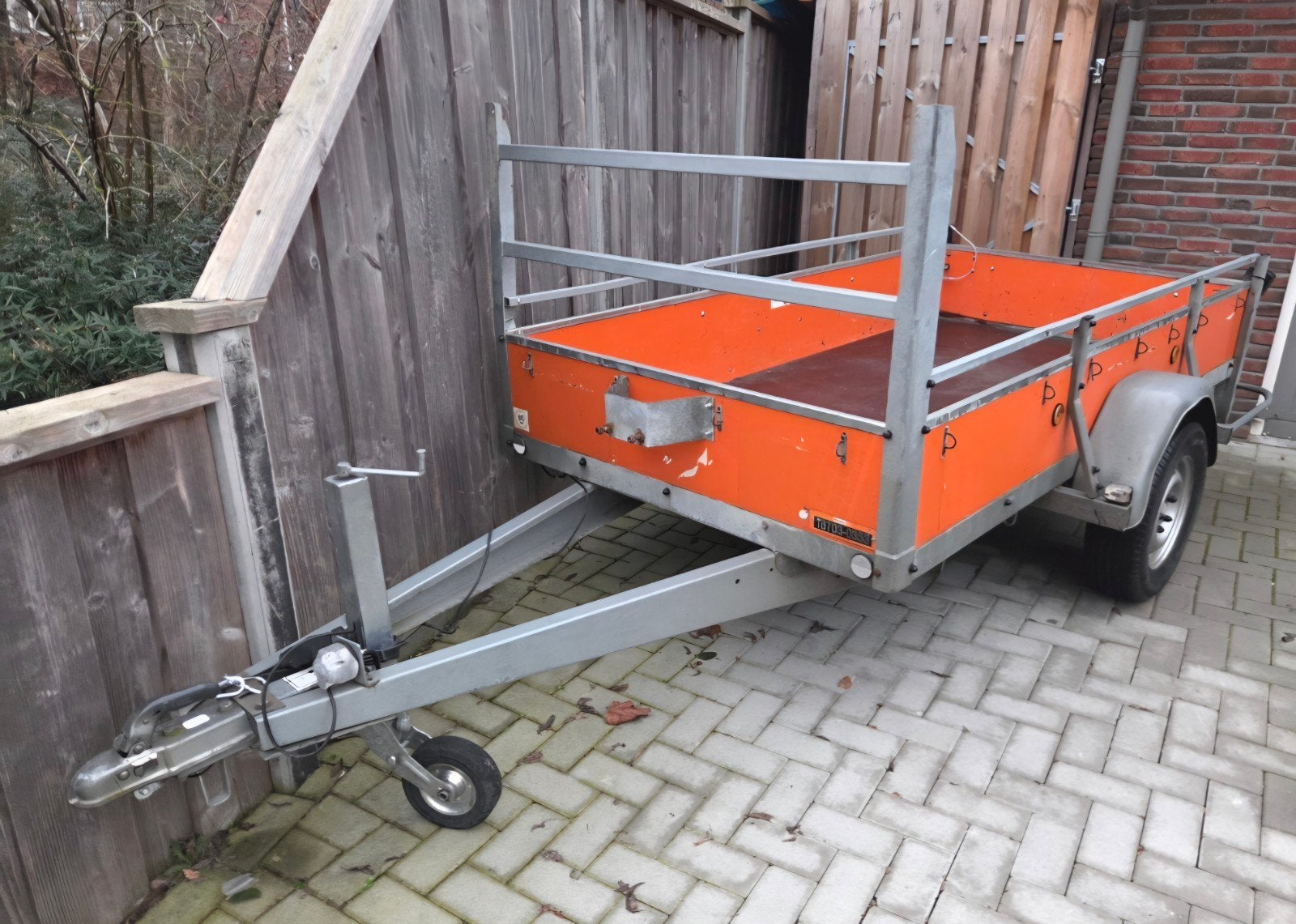 Aanhanger / aanhangwagen ATEC EO1300 - 750 kg - bj. 2015, Ophalen, Gebruikt