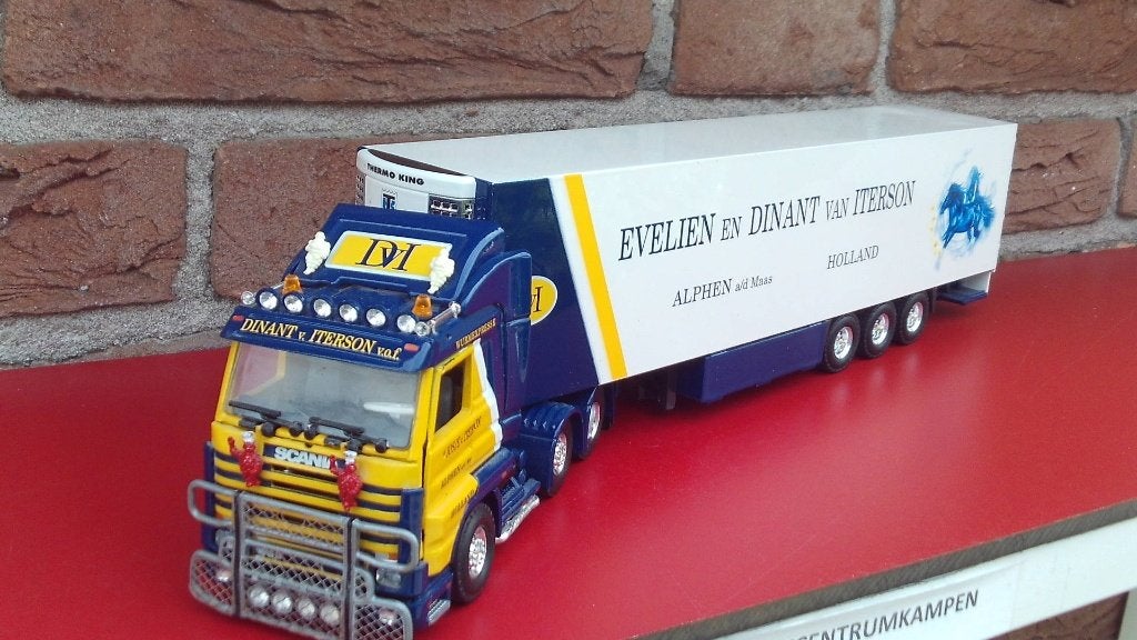 Tekno  Scania  Streamline  van  van  Iterson., Ophalen of Verzenden, Nieuw, Bus of Vrachtwagen, Tekno