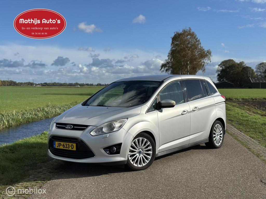 Ford Grand C-Max 1.6 SCTi Titanium motor rookt! Engine smoke, Voorwielaandrijving, 4 cilinders, 150 pk, Bluetooth