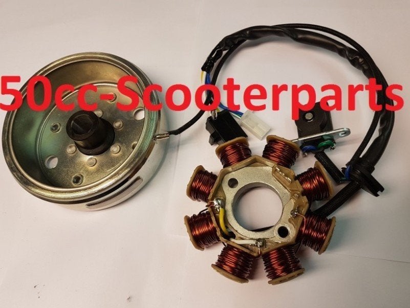 Ontsteking + Vliegwiel Agm Vx50 Btc Riva 45km E4 31100-SQ5A-, Ophalen of Verzenden
