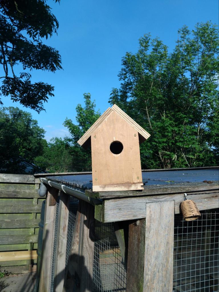 Vogelhuisje, Ophalen