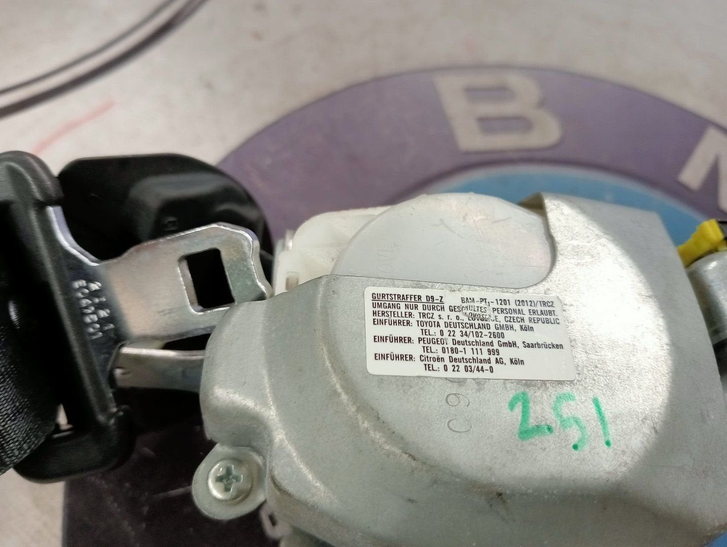 Airbag  Module met artikelnummer L071701 Toyota aygo, Gebruikt, -, -, Ophalen of Verzenden