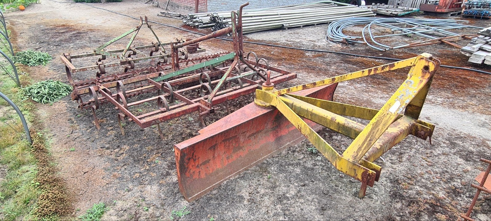 Cultivator en Grondschuif, Ophalen, Tuinaarde
