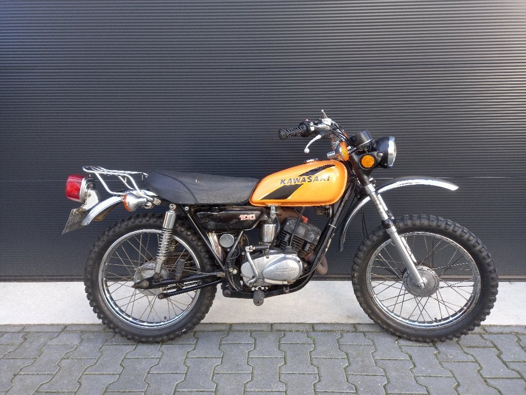 Kawasaki G4TR Trail Boss 1973 - zeer zeldzaam 10 versnelling, Motoren, Gebruikt, 100 cc, Enduro, 1 cilinder