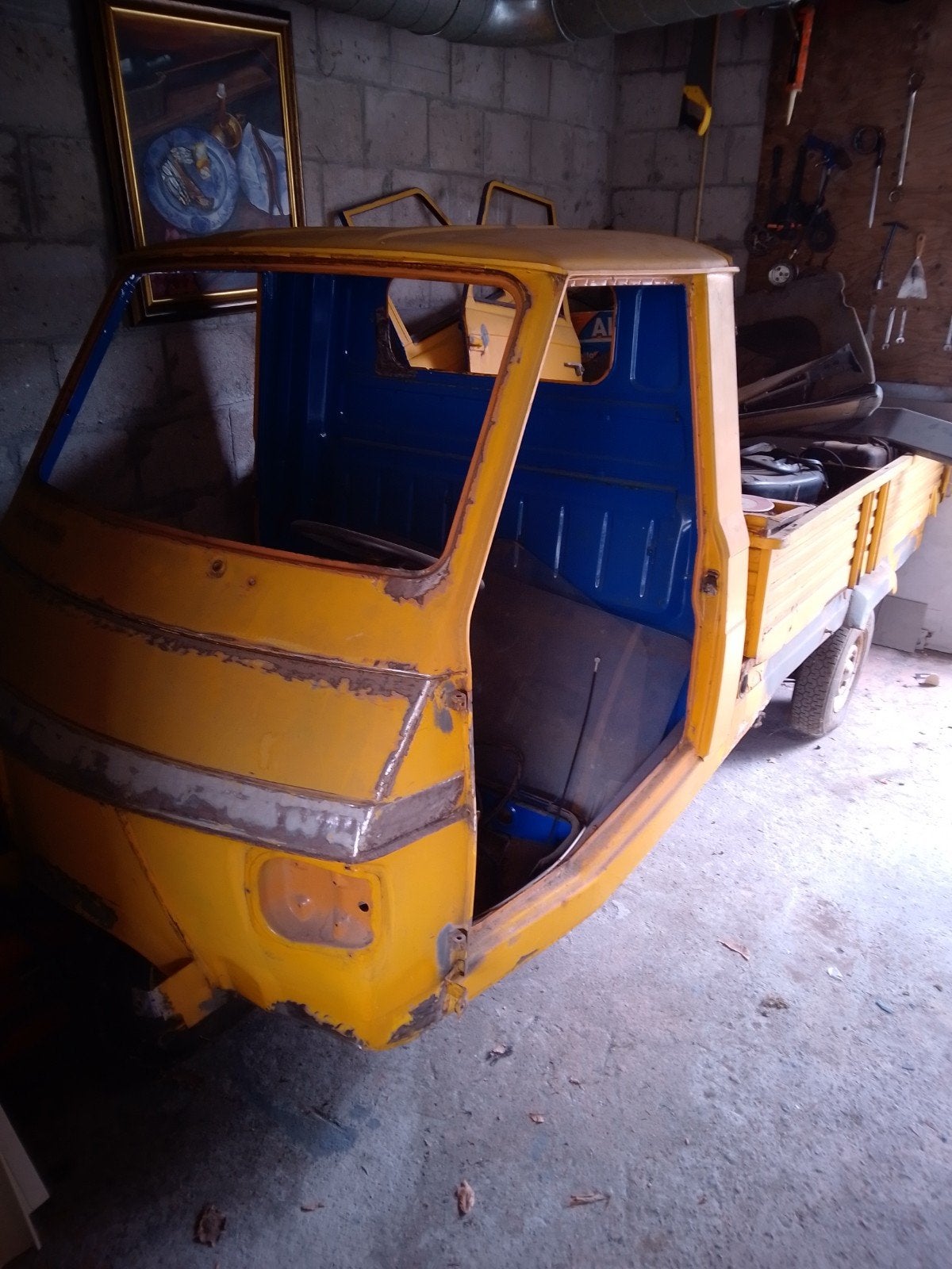 Piaggio Ape 50, Vespacar P2, Ophalen, Gebruikt, Voor, Overige automerken