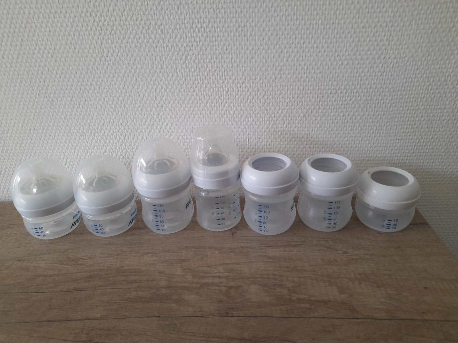 Avent flessen en spenen, Ophalen, Overige typen
