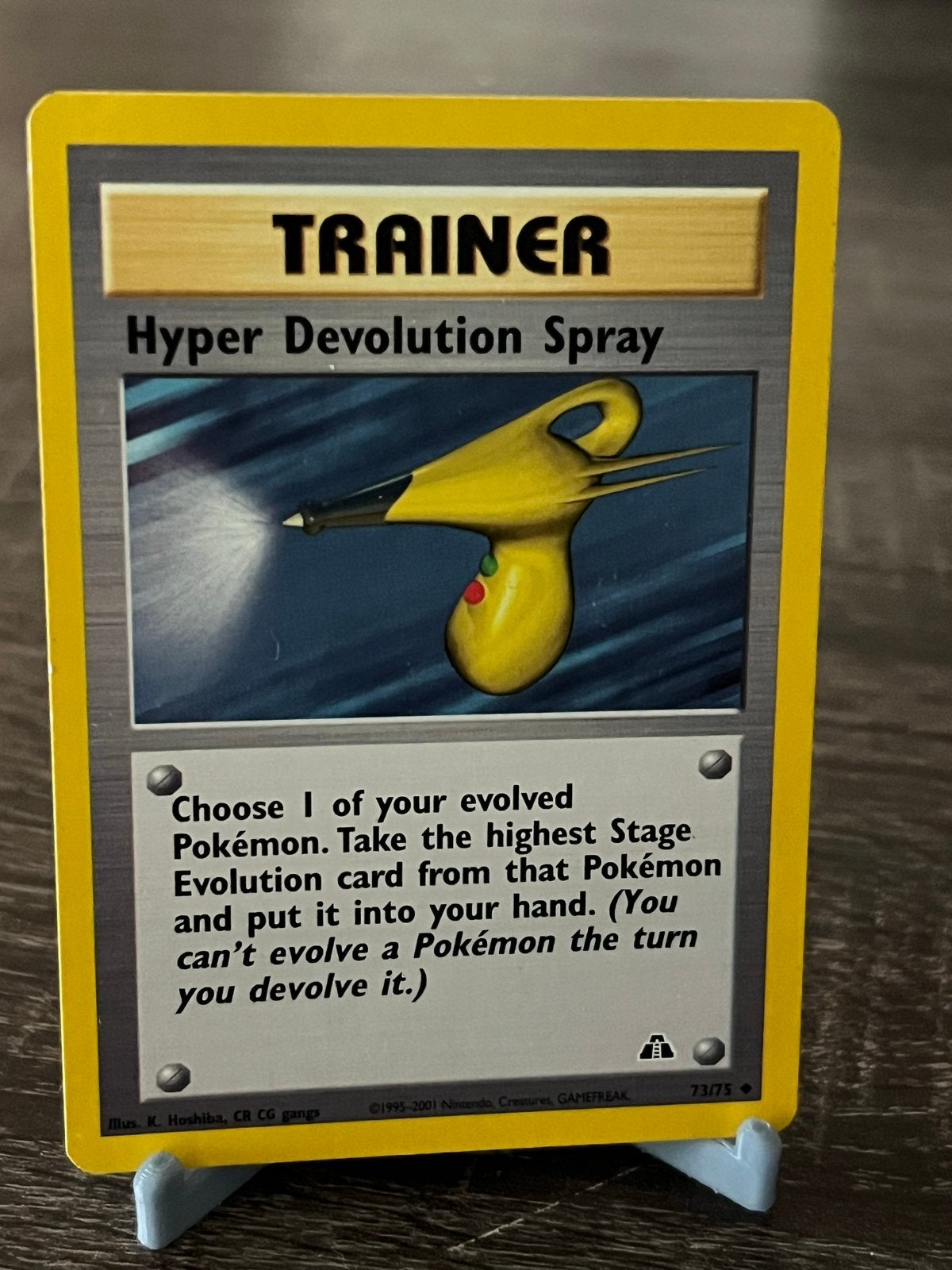 Hyper Devolution Spray (73/75) Neo Discovery - NM, Ophalen of Verzenden, Zo goed als nieuw, Losse kaart