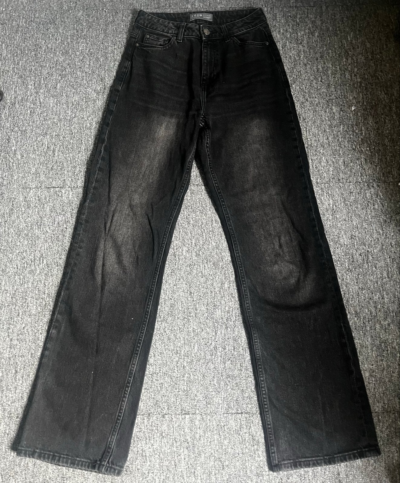 Primark Straight leg jeans - XS, Kleding | Dames, Ophalen of Verzenden, Gedragen, Zwart, W27 (confectie 34) of kleiner