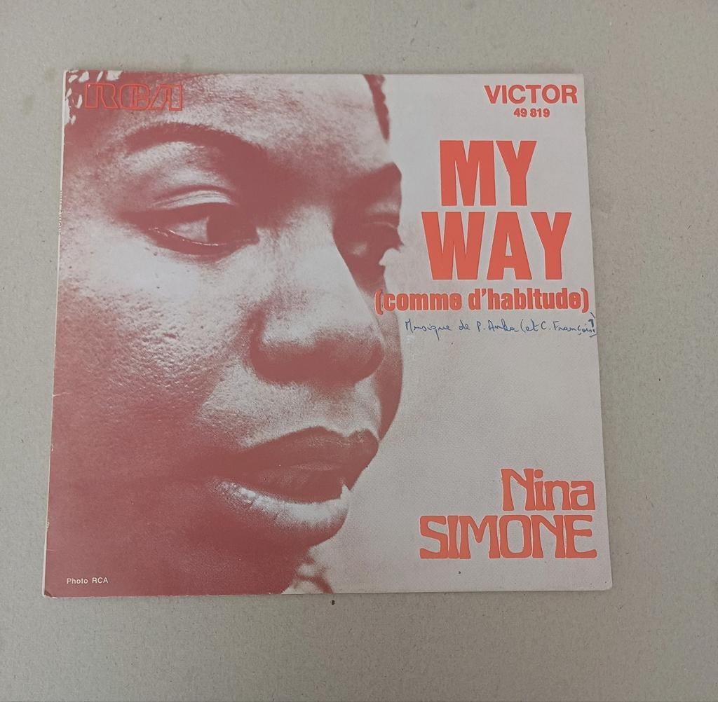 Nina Simone - My Way, Cd's en Dvd's, Vinyl Singles, Gebruikt, 7 inch, Single, Ophalen of Verzenden
