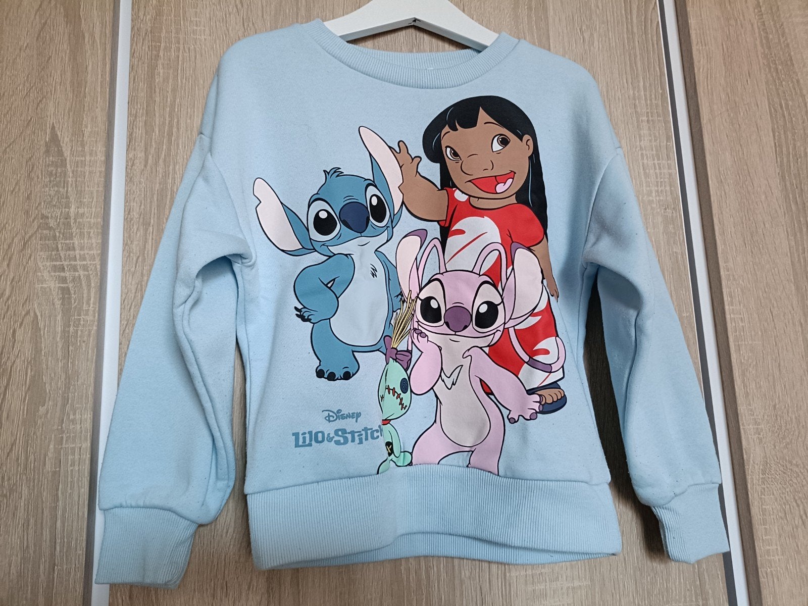 Primark Disney Stitch sweatshirt Lilo & Angel maat 116, Gebruikt, Jongen of Meisje, Trui of Vest, Primark Disney