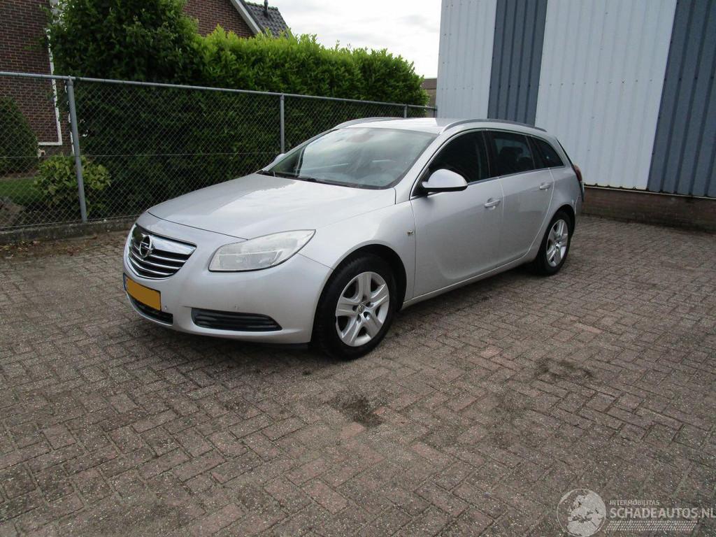 Opel Insignia 1.6T Navi Clima 6-Bak (bj 2011), Auto diversen, Schadeauto's, Overige carrosserieën, Zilver of Grijs, Benzine, Opel