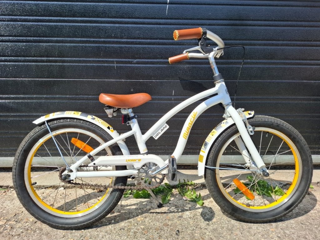 18 inch volare kinderfiets zo goed als nieuw, Terugtraprem, 16 tot 20 inch, Niet ingevuld, Volare