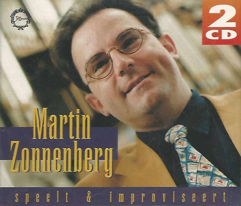 Orgel-2-CD: Martin Zonnenberg speelt en improviseert, Cd's en Dvd's, Ophalen of Verzenden, Zo goed als nieuw, Instrumentaal, Orgel