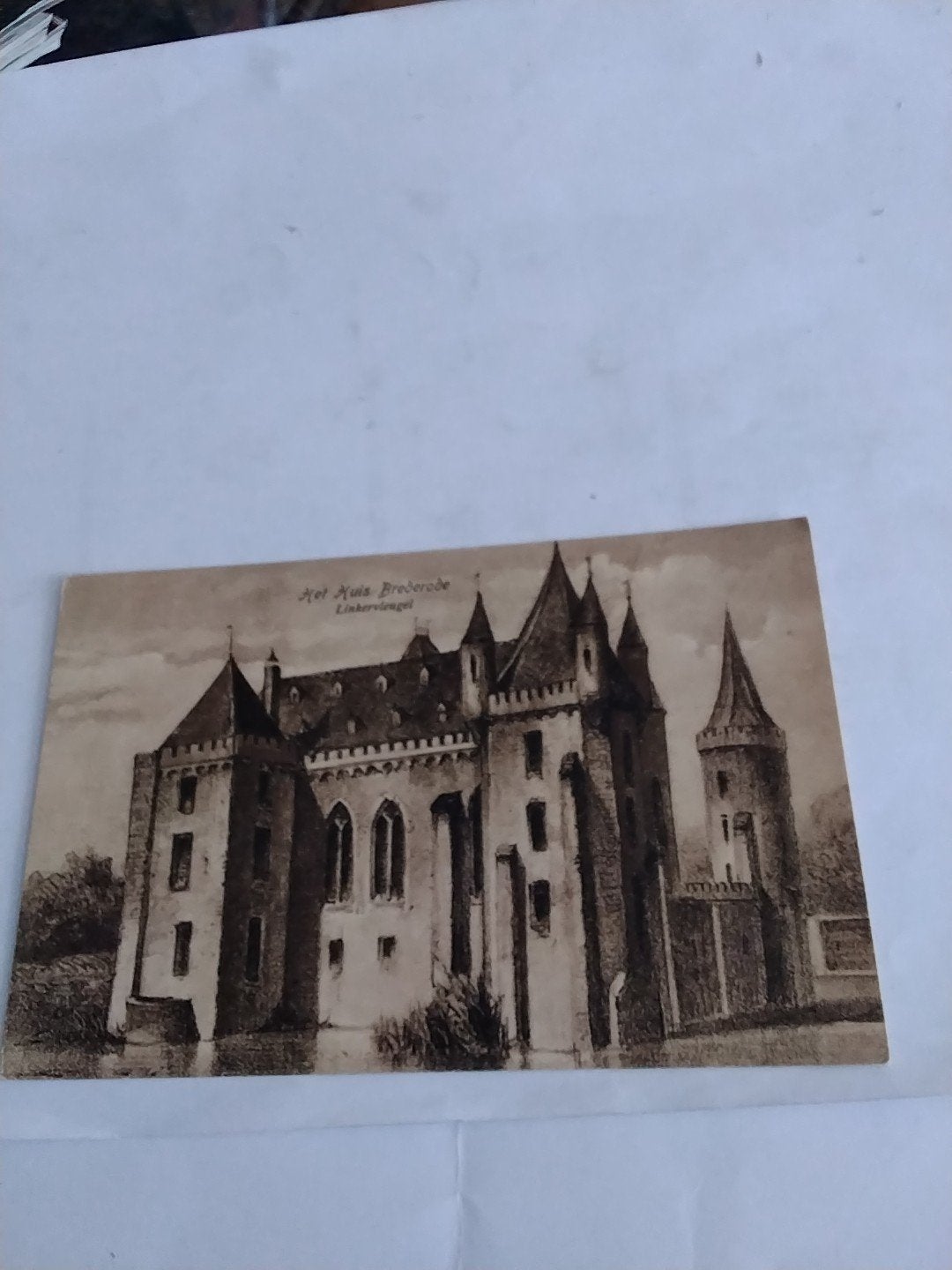 Oude Ansichtkaart HET Huis  Brederode, Santpoort, Ophalen of Verzenden, Voor 1920, Ongelopen