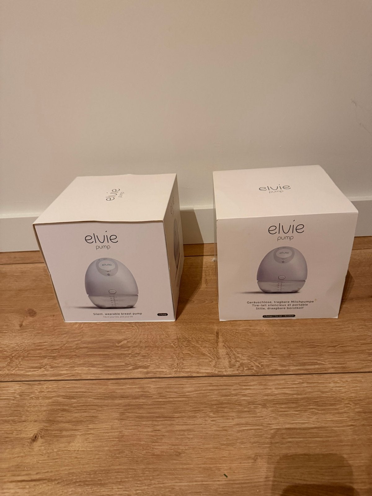 Elvie Pump - Draagbare en Stille Borstkolf (2 stuks), Kinderen en Baby's, Borstkolf, Ophalen of Verzenden, Zo goed als nieuw, Elvie