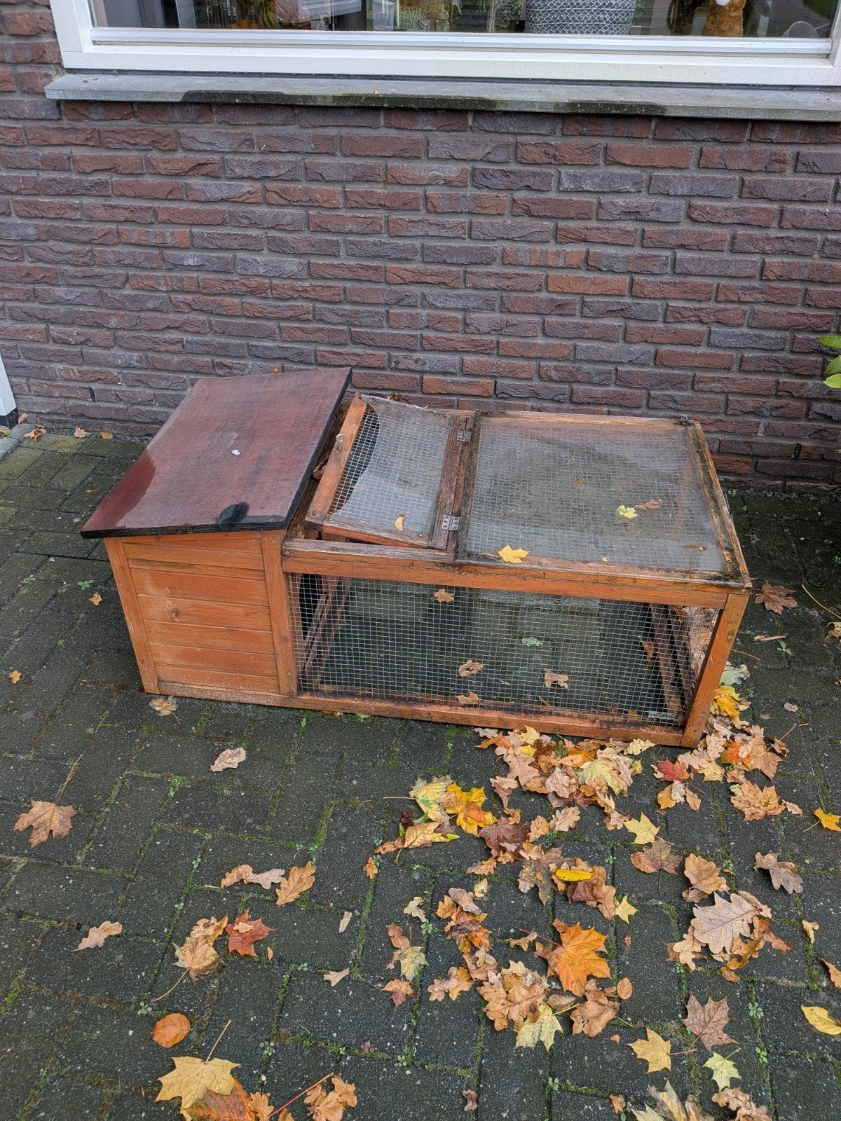 kuiken konijnen hok, Dieren en Toebehoren, Ophalen, Gebruikt, Kippenhok of Kippenren