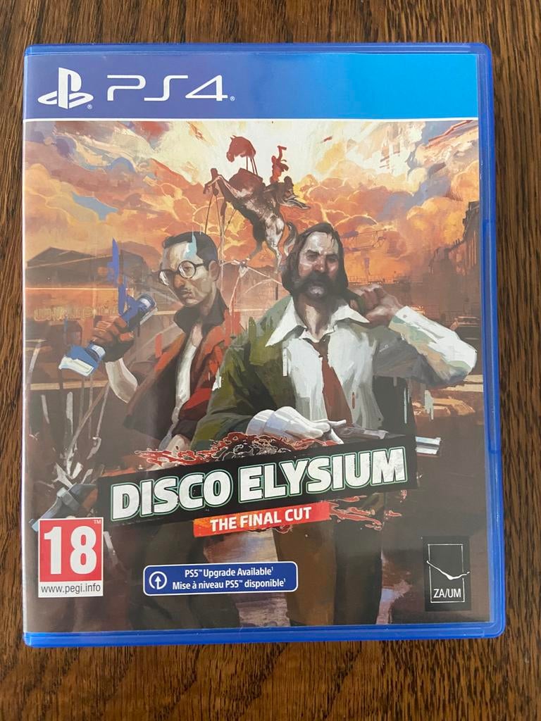 Disco Elysium: The Final Cut PlayStation 4 & 5 (PS4 en PS5), Vanaf 18 jaar, 1 speler, Ophalen of Verzenden, Zo goed als nieuw