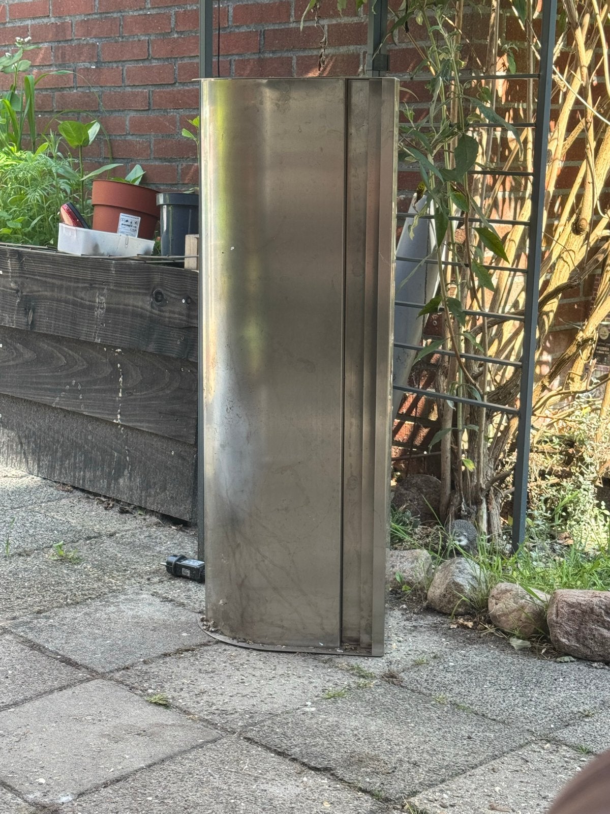 Ubbink Waterval Nevada 90cm RVS - Tuinwaterval, Ophalen, Gebruikt