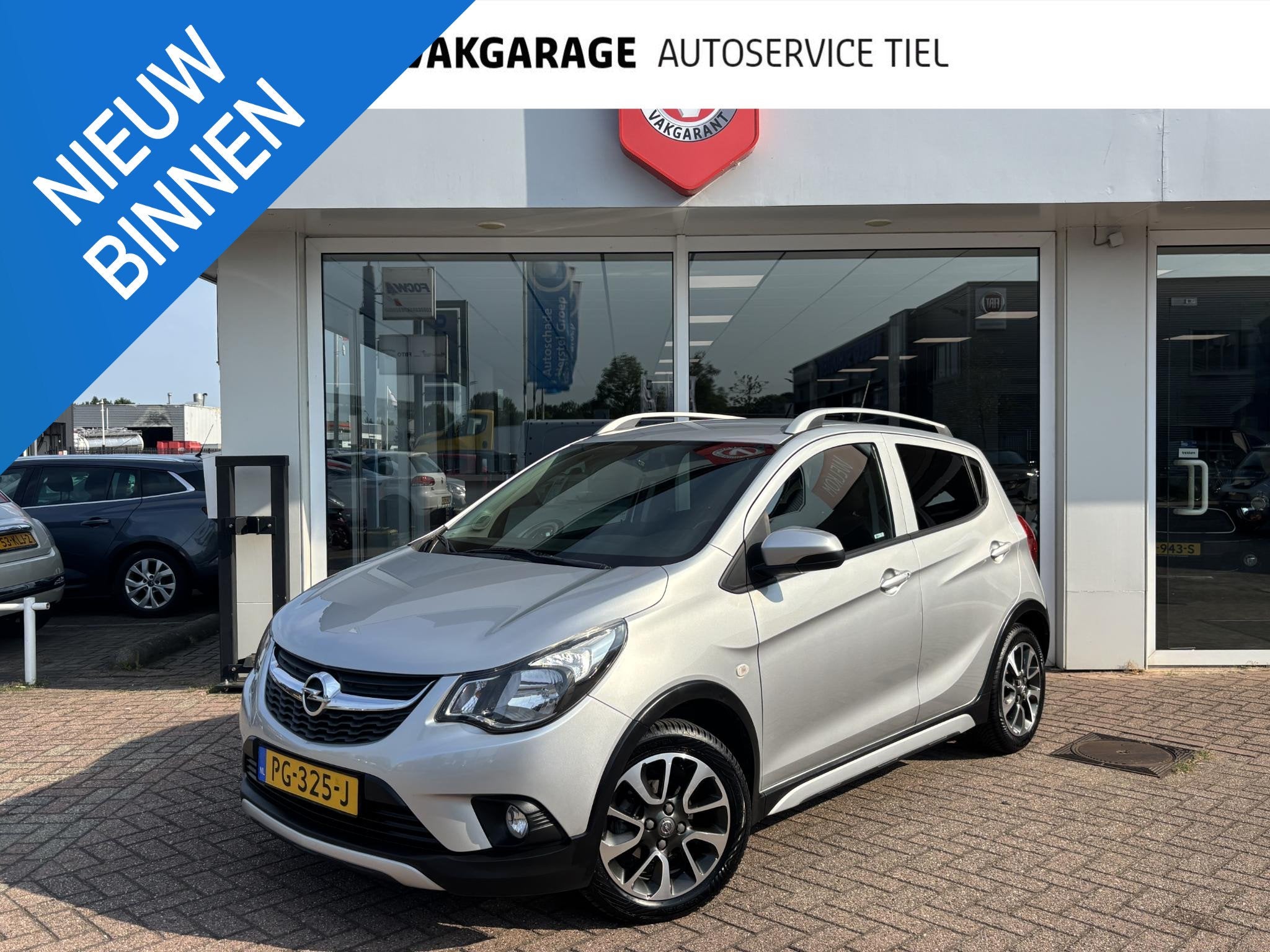 Opel KARL 1.0 Rocks Online Edition 1e eigenaar / dealer onde, 839 kg, Stof, Gebruikt, Origineel Nederlands