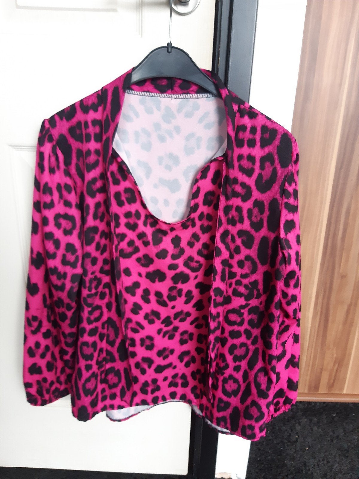 meerdere dierenprint strikblouses/M/bijna gratis, Ophalen of Verzenden, Zo goed als nieuw, Maat 38/40 (M), Meerkleurig