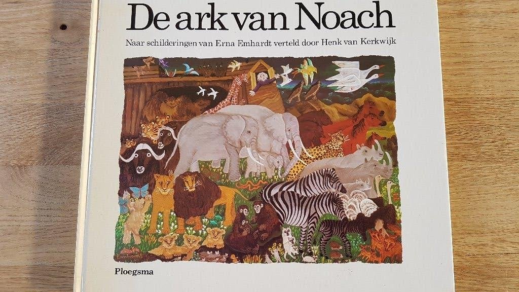 DE ARK VAN NOACH. HENK VAN KERKWIJK & ERNA EMHARDT., Gelezen, Henk van Kerkwijk., Fictie algemeen, Ophalen of Verzenden