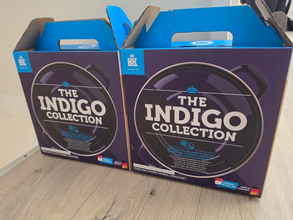 The Indigo Collection stoofpot 20cm nieuw, Ophalen
