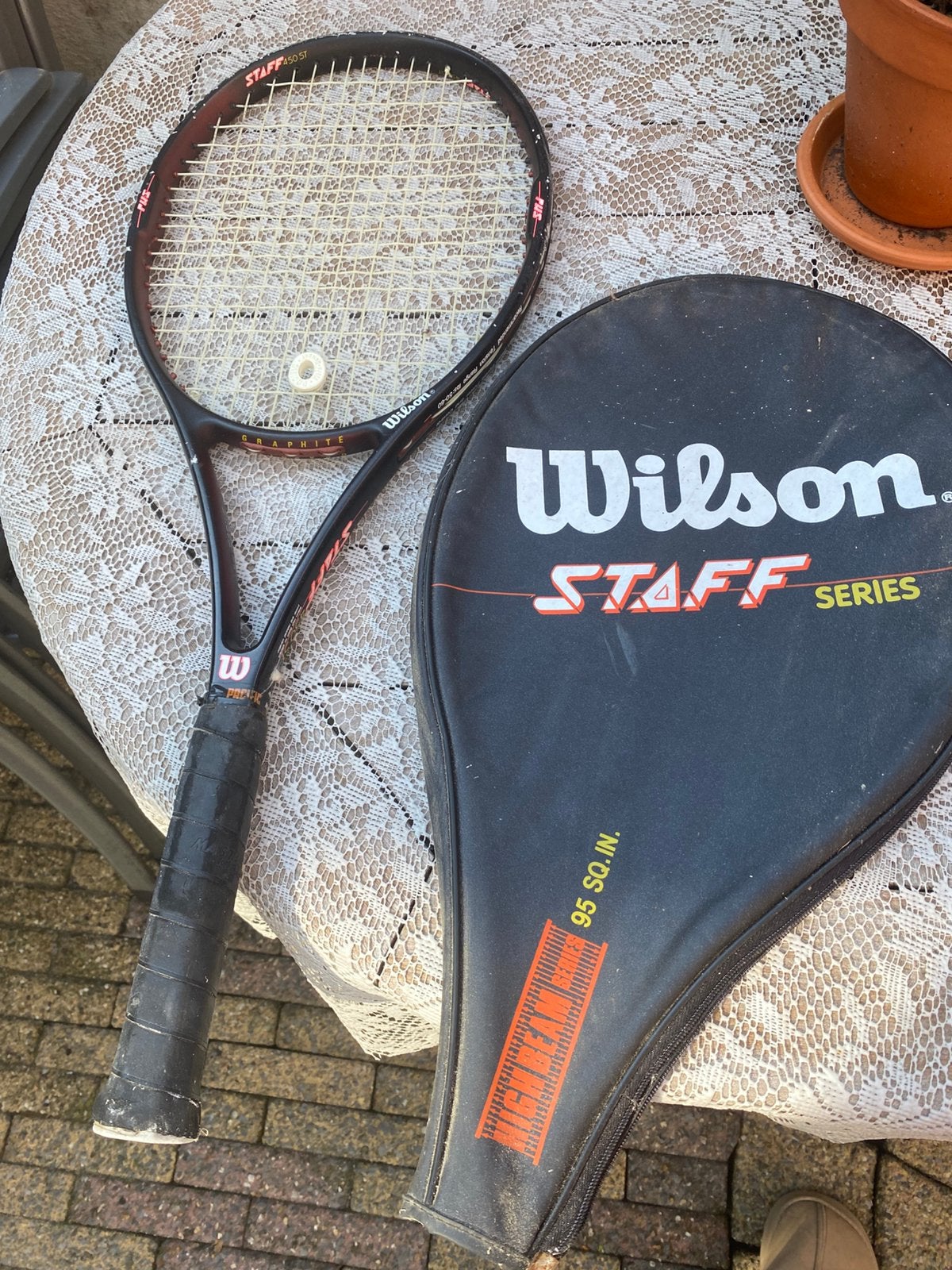 2 tennis rackets, Sport en Fitness, Tennis, Ophalen of Verzenden, Zo goed als nieuw, Racket