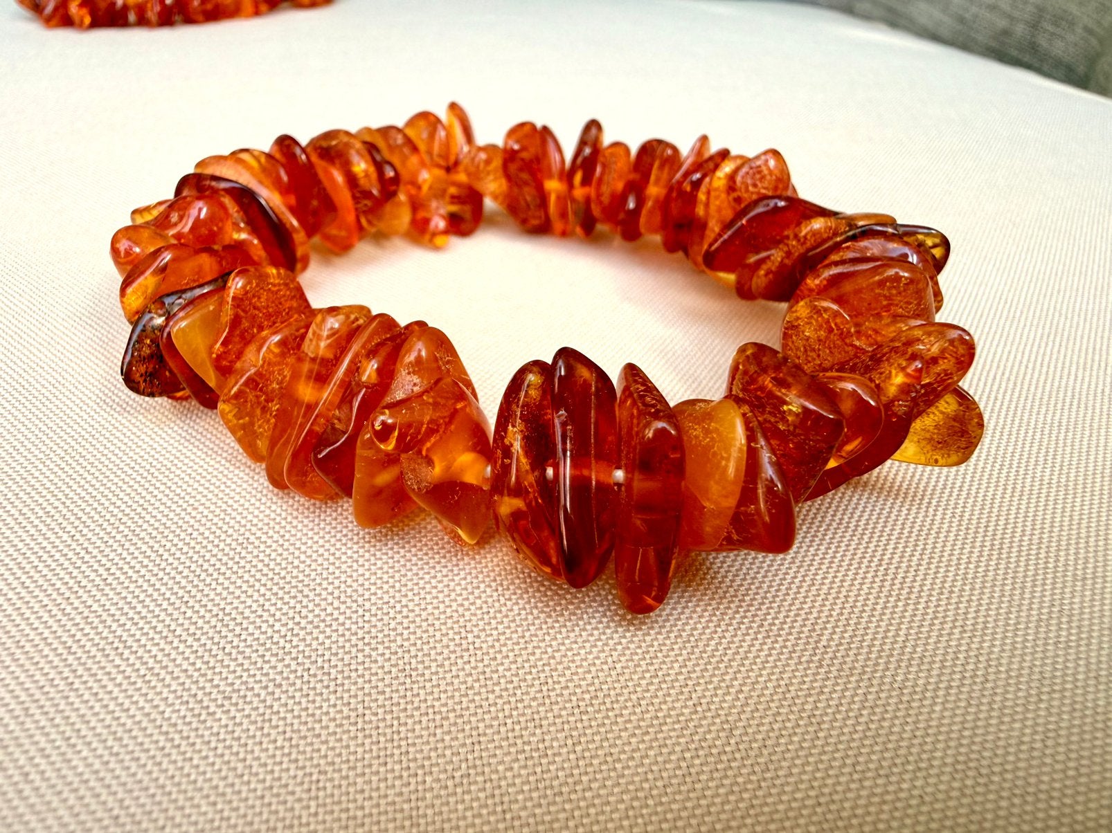Natuurlijke Baltische barnstenen armband, Ophalen of Verzenden, Nieuw