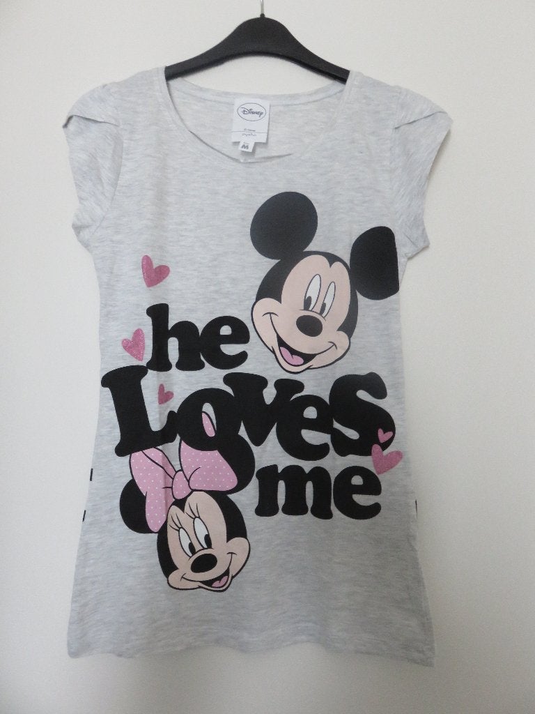 Disney pyjama grijs m nieuw  Nieuwprijs €29,90, Disney, Verzenden, Grijs, Nachtkleding