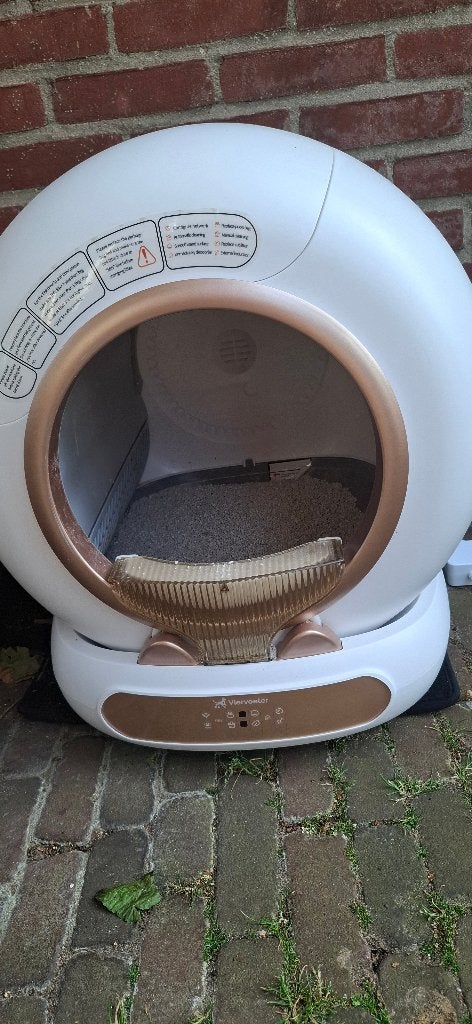 Elektrische kattenbak, Dieren en Toebehoren, Kattenbakken, Ophalen, Zelfreinigend, Gebruikt, Gesloten