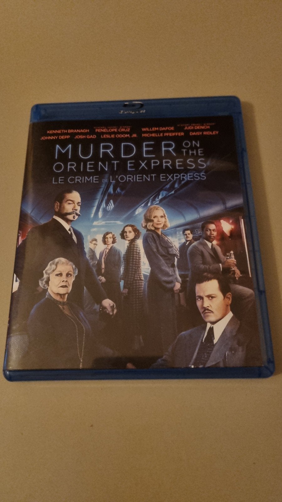 Murder on the Orient Express Blu-ray, Ophalen of Verzenden, Zo goed als nieuw, Thrillers en Misdaad