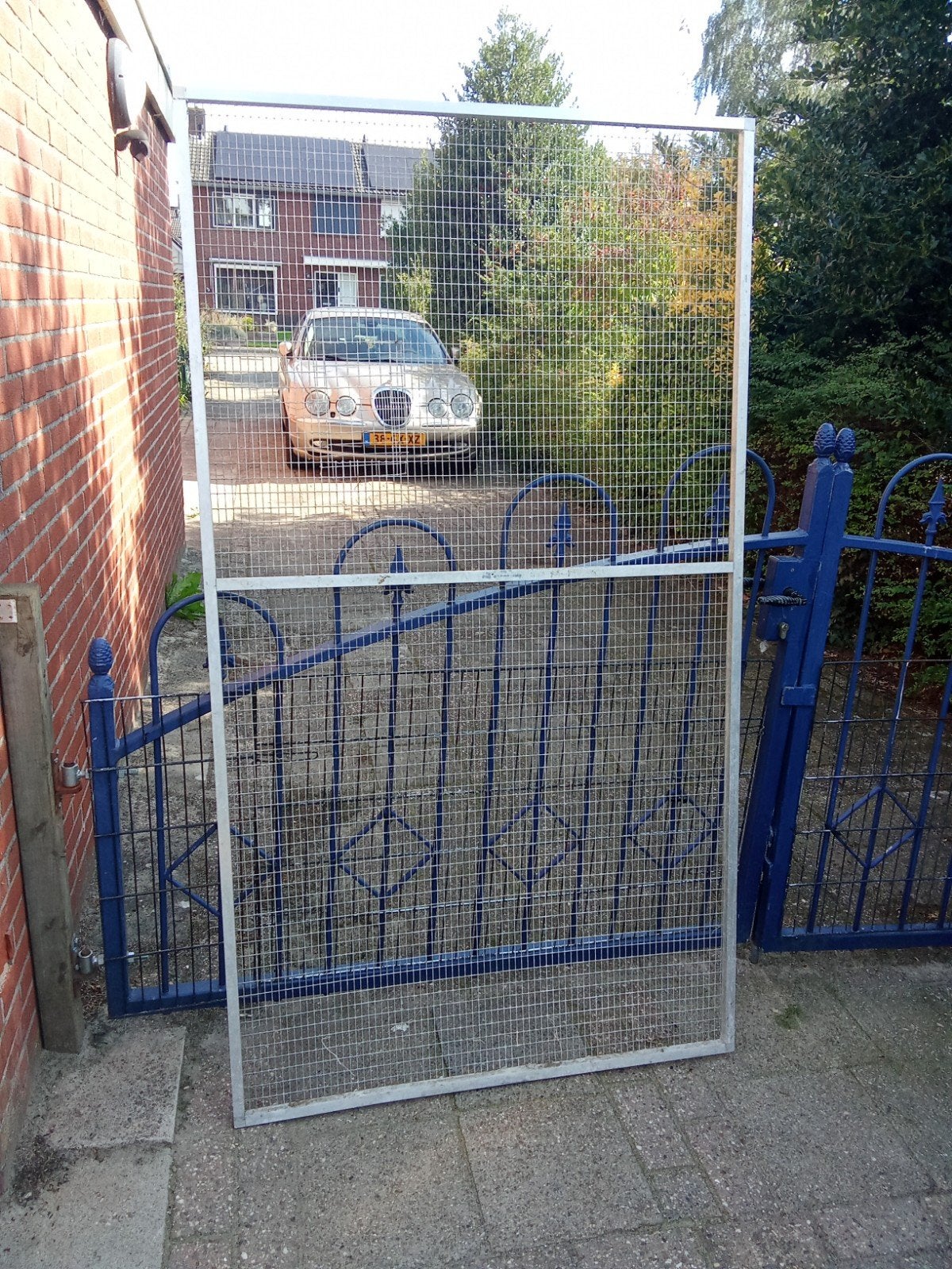 voljere paneel, Ophalen, Aluminium, Volière