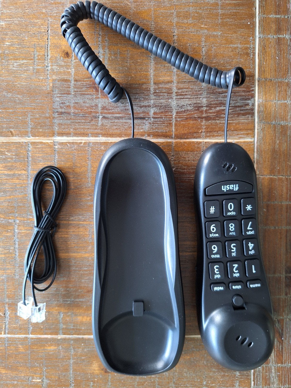 Flash wandtelefoon met druktoetsen, Telecommunicatie, Vaste telefoons | Niet Draadloos, Ophalen of Verzenden, Gebruikt