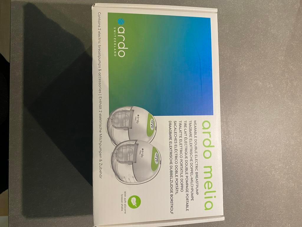 Ardo Melia draagbare dubbele elektrische borstkolf, Ophalen of Verzenden, Zo goed als nieuw, Borstkolf